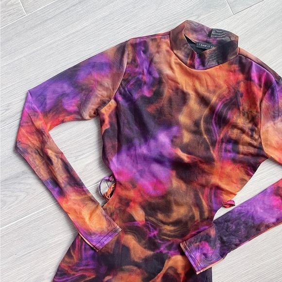 Mini Mesh Dress 🧡 - Picture 4 of 7